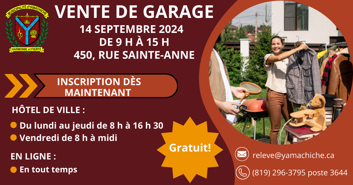 Vente de garage