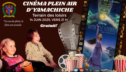 Cinéma plein air - 14 juin 2025