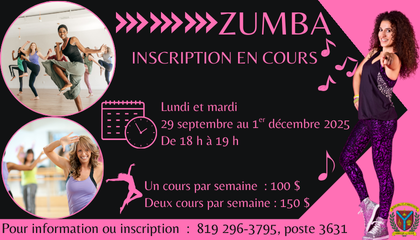 Zumba automne 2025